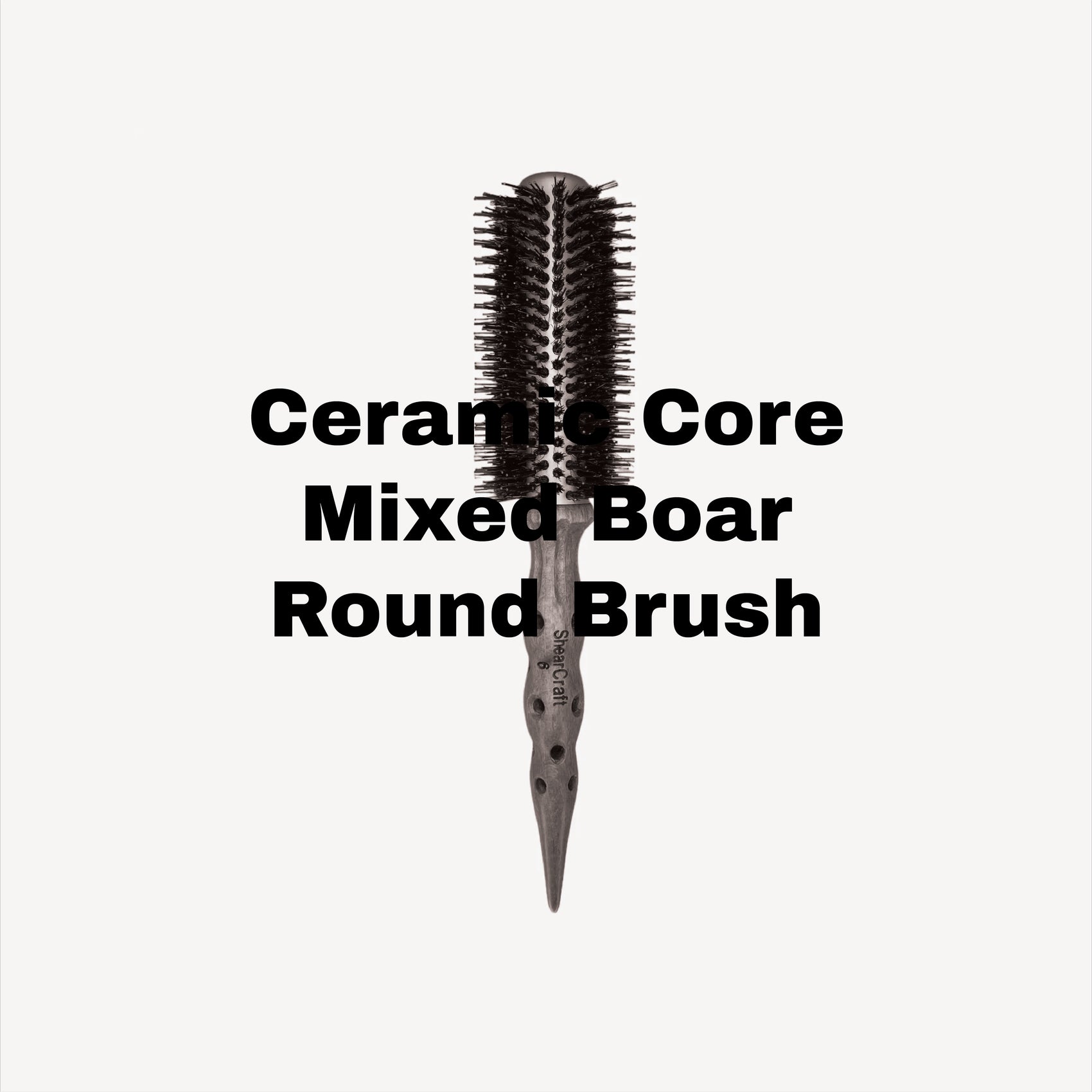 Ceramic Core Mixed Boar Round Brush