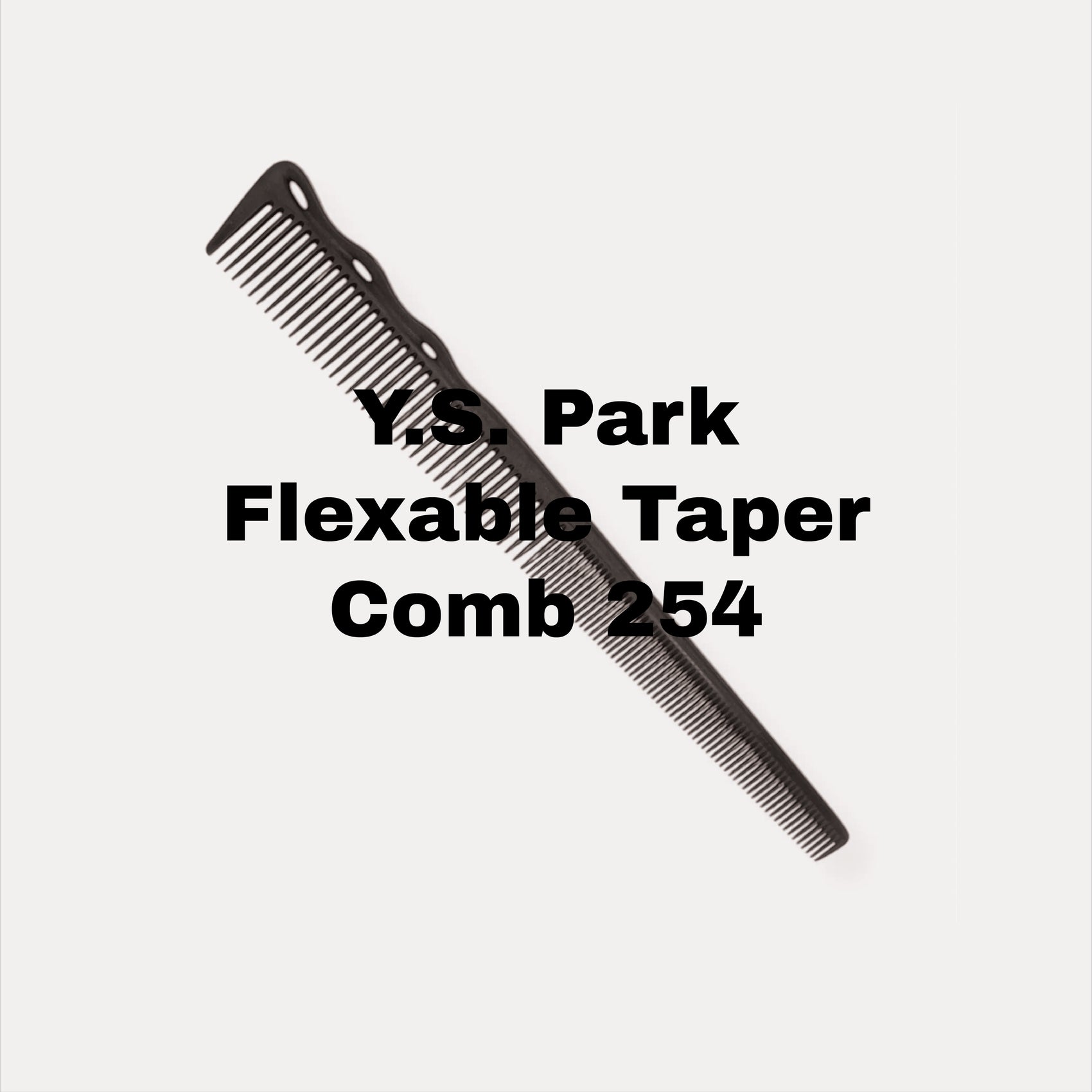 Y.S. Park Flexable Taper Comb 254
